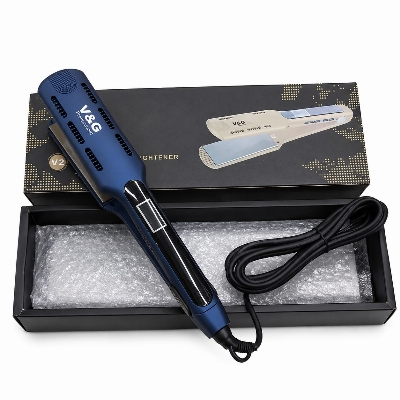 Picture of V&G V2 Best Professional Hair Straightener For Women - Blue
