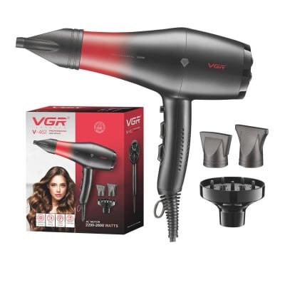 Picture of VGR V-462 Professional Hair Dryer | 2600W AC Motor - Black