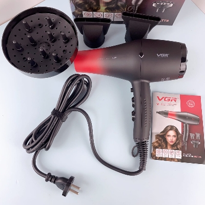 Picture of VGR V-462 Professional Hair Dryer | 2600W AC Motor - Black