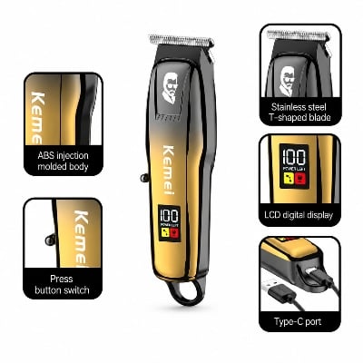 Picture of Kemei KM-J03 Rechargeable Beard & Hair Clipper