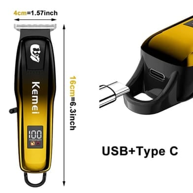 Picture of Kemei KM-J03 Rechargeable Beard & Hair Clipper