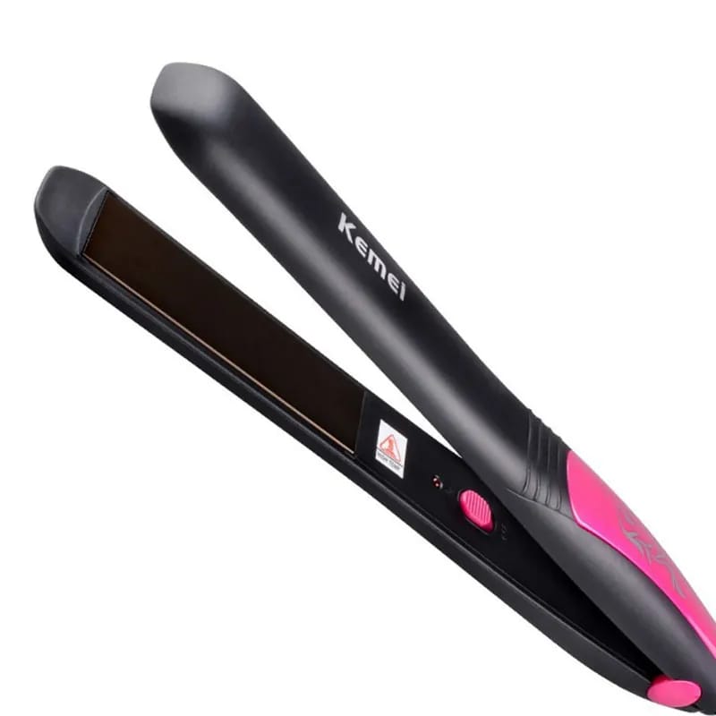 Picture of Kemei KM-328 Professional Hair Straightener For Women - Black