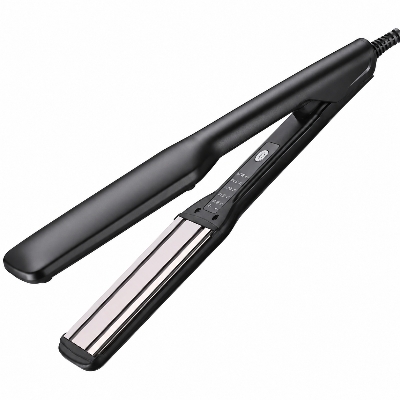 Picture of Kemei KM-2519 StraightCare Essential Hair Straightener and Iron for Women - Black