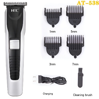 Picture of HTC AT 538 Rechargeable Hair and Beard Trimmer for Men