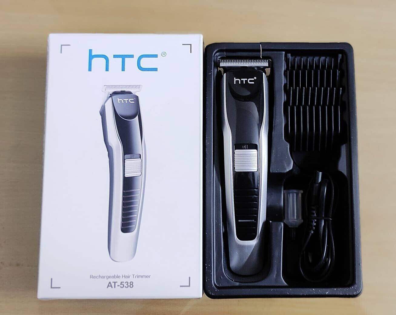 Picture of HTC AT 538 Rechargeable Hair and Beard Trimmer for Men