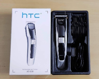 Picture of HTC AT 538 Rechargeable Hair and Beard Trimmer for Men