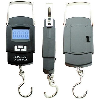 Picture of Portable 50 kg Digital Hanging Luggage Scale with LCD Display