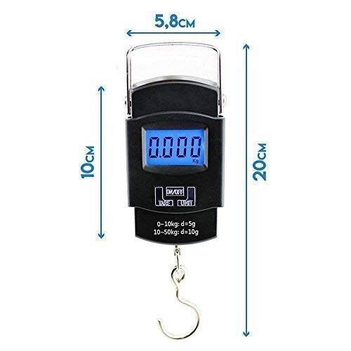 Picture of Portable 50 kg Digital Hanging Luggage Scale with LCD Display