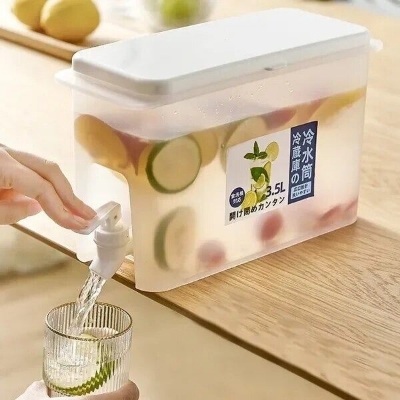 Picture of Large Capacity Portable Water & Beverage Container - White