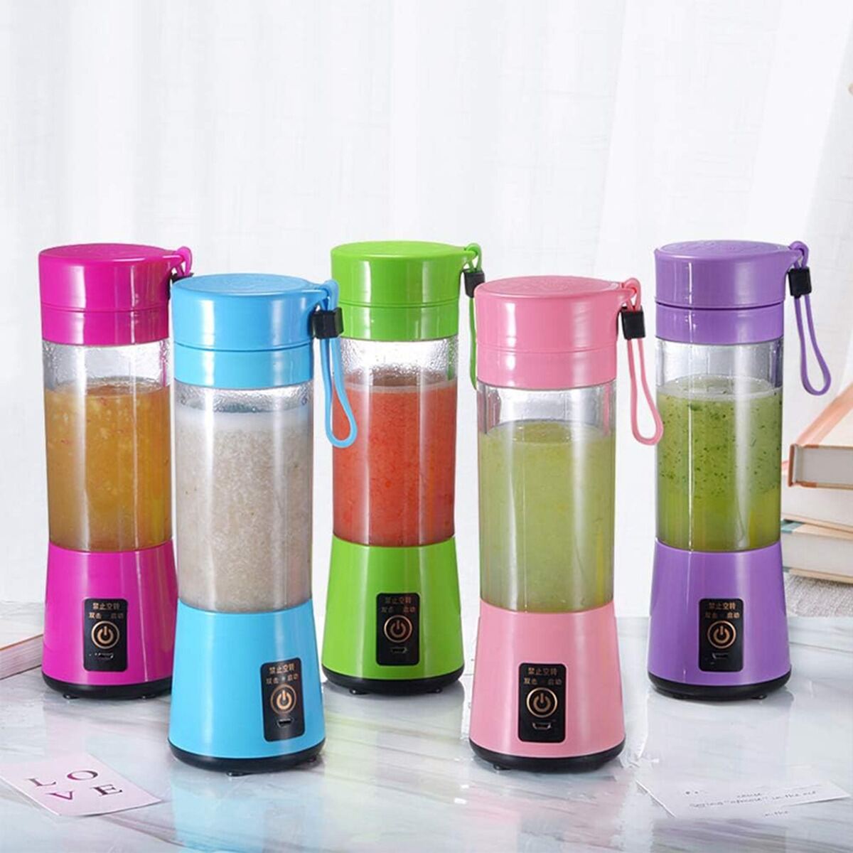 Picture of Portable USB Rechargeable Fruit Juicer & Blender Cup