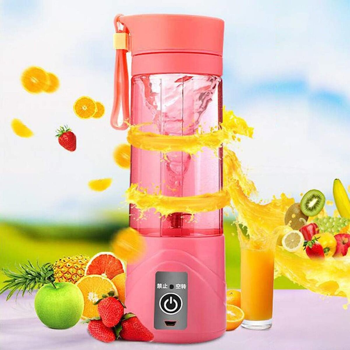 Picture of Portable USB Rechargeable Fruit Juicer & Blender Cup