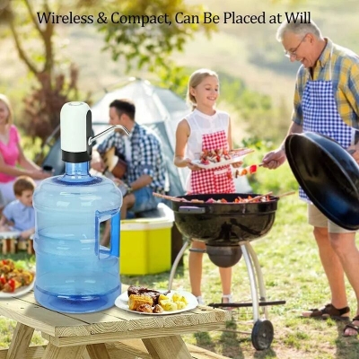 Picture of USB Rechargeable Automatic Water Bottle Pump for 5-Gallon Bottles