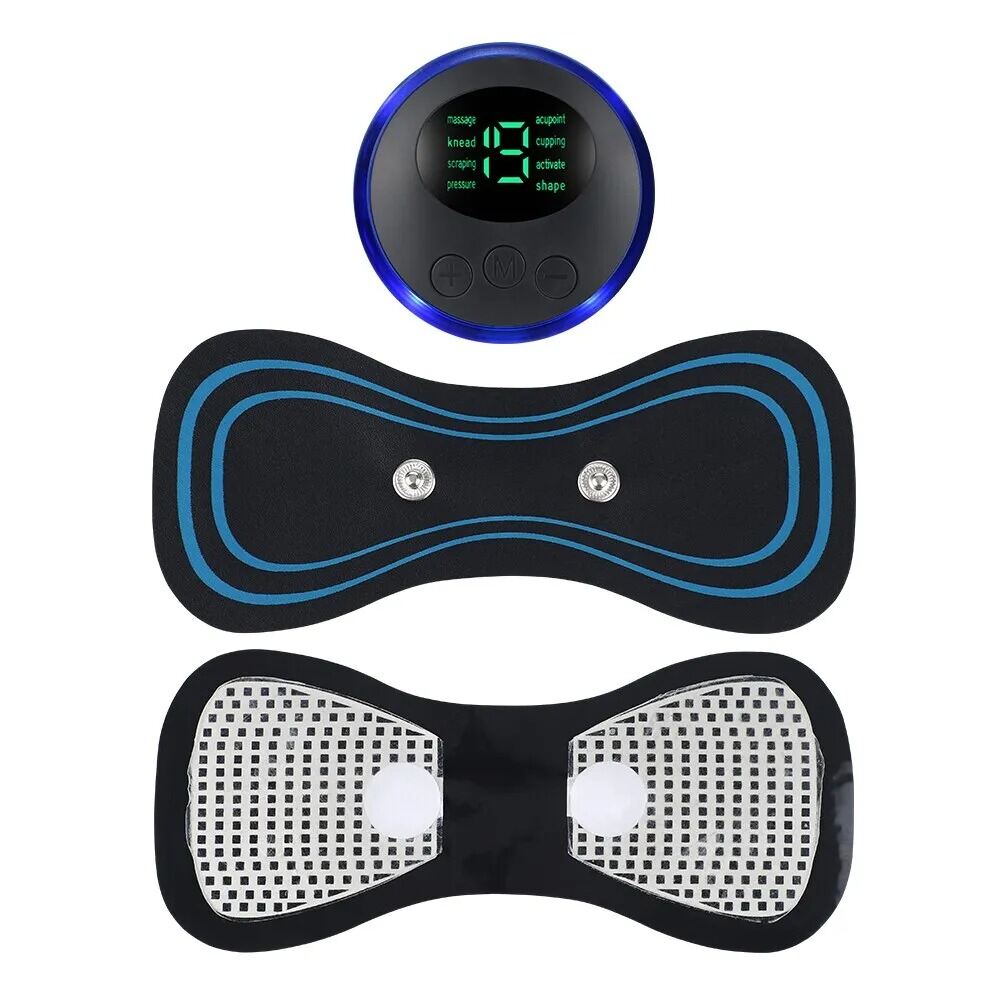 Picture of Rechargeable EMS Mini Muscle Massager for Full Body-Black