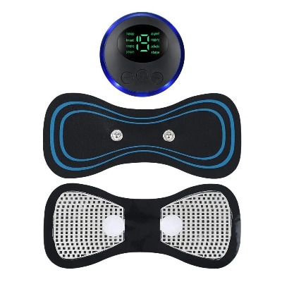Picture of Rechargeable EMS Mini Muscle Massager for Full Body-Black