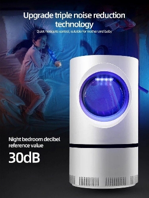 Picture of USB UV LED Mosquito Killer Lamp with Suction Fan