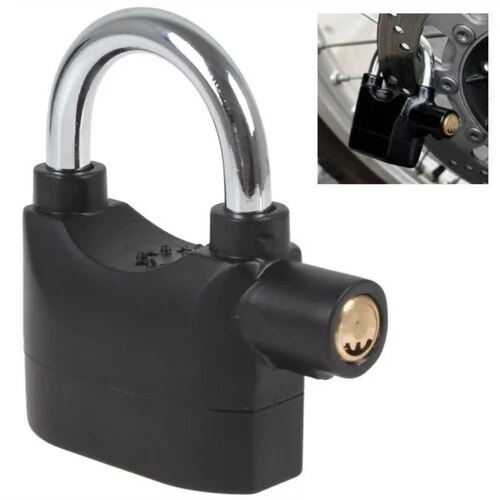 Picture of Large Anti-Theft Alarm Lock for Bike & Door-Black