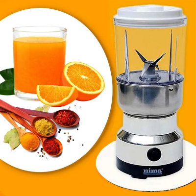 Picture of Nima 2-in-1 Stainless Steel Electric Grinder & Juicer-Silver