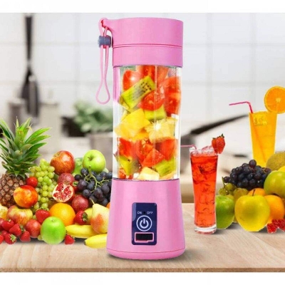 Picture of USB Rechargeable Mini Fruit Juicer & Smoothie Blender-Multicolor