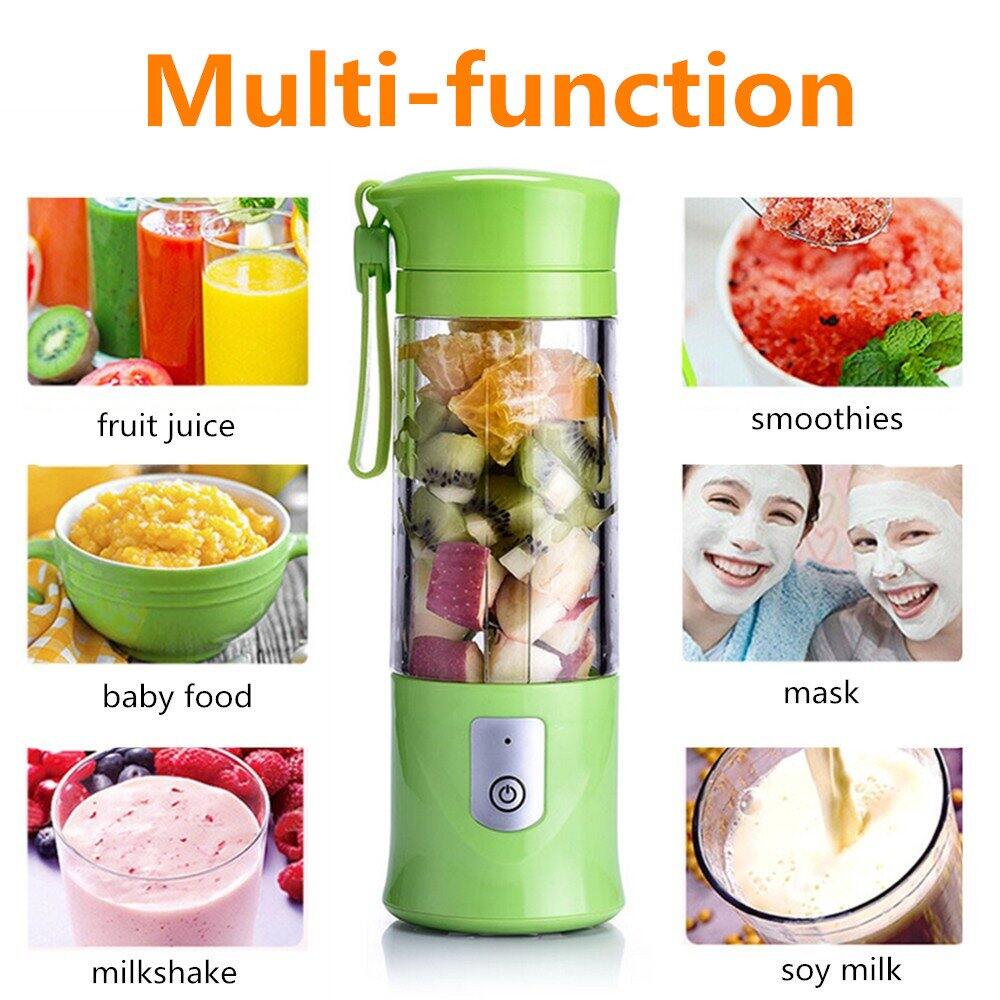 Picture of USB Rechargeable Mini Fruit Juicer & Smoothie Blender-Multicolor