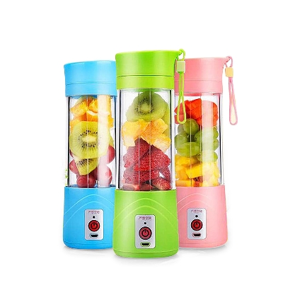 Picture of USB Rechargeable Mini Fruit Juicer & Smoothie Blender-Multicolor