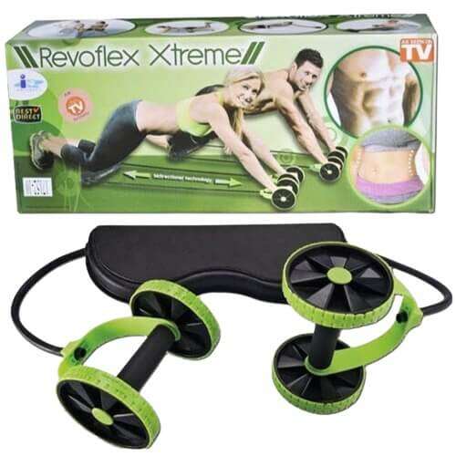 Picture of Revoflex Xtreme Full-Body Abdominal Workout Trainer - Black-Multicolor