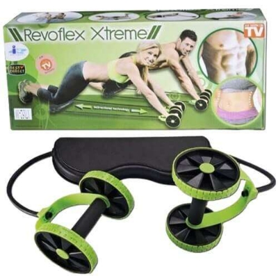 Picture of Revoflex Xtreme Full-Body Abdominal Workout Trainer - Black-Multicolor