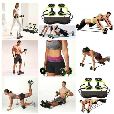Picture of Revoflex Xtreme Full-Body Abdominal Workout Trainer - Black-Multicolor