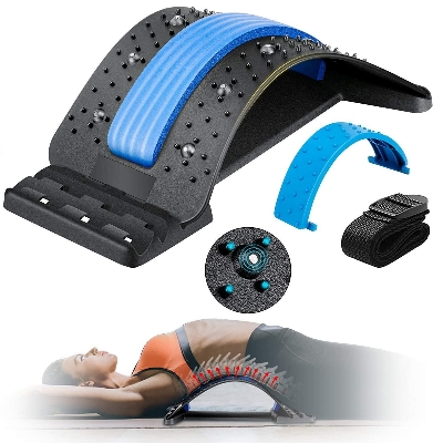 Picture of Adjustable Back Pain Relief Support Belt for Chair-Multicolor
