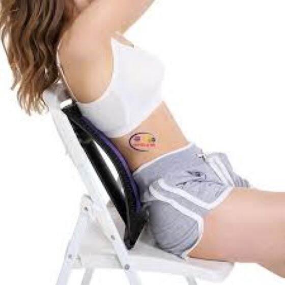 Picture of Adjustable Back Pain Relief Support Belt for Chair-Multicolor