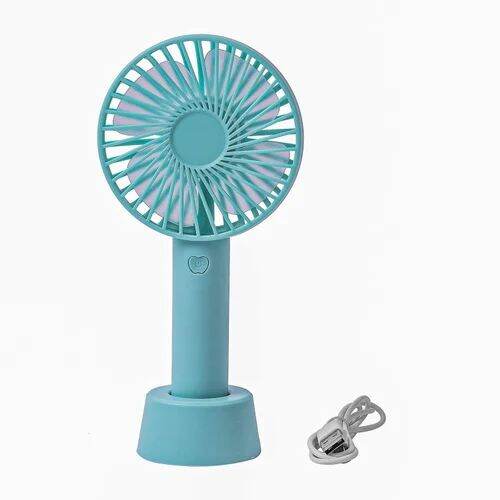Picture of USB Rechargeable 3-Speed Mini Handheld & Desktop Fan-Multicolor