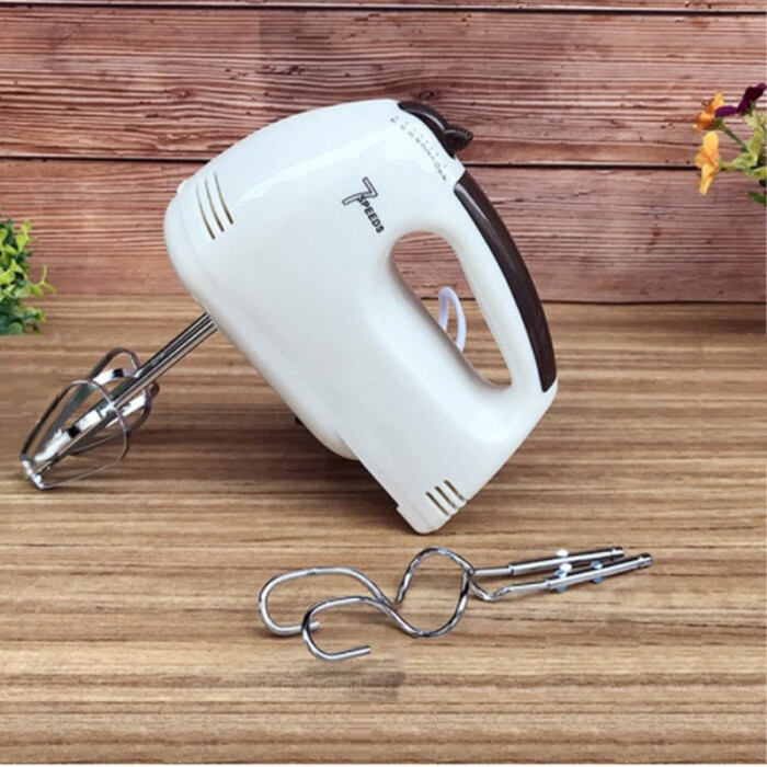 Picture of Scarlet 260W 7-Speed Electric Hand Mixer & Egg Beater - White