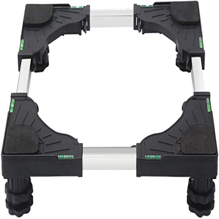 Picture of Adjustable Washing Machine & Refrigerator Base Stand with Wheels-Multicolor