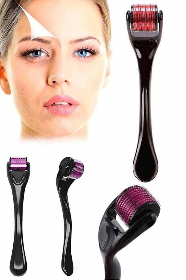 Picture of 540 Titanium Micro-Needle Derma Roller for Face, Hair & Beard