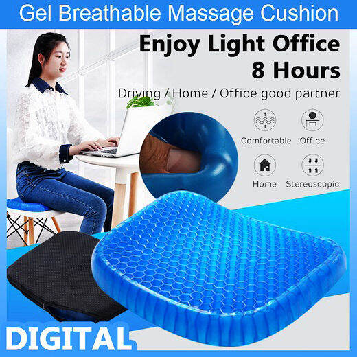 Picture of Breathable Honeycomb Seat Cushion with Non-Slip Cover-Multicolor