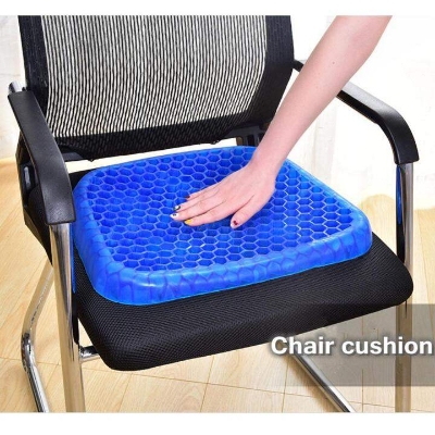 Picture of Breathable Honeycomb Seat Cushion with Non-Slip Cover-Multicolor