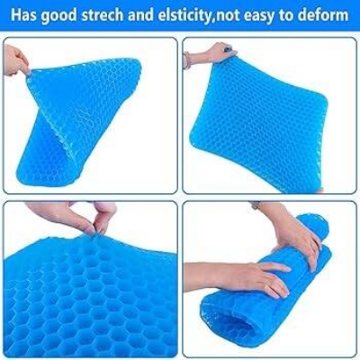 Picture of Breathable Honeycomb Seat Cushion with Non-Slip Cover-Multicolor