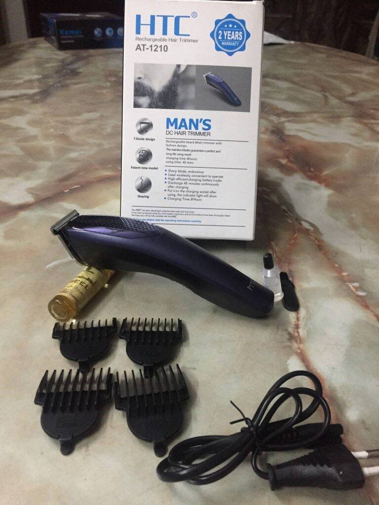 Picture of HTC AT-1210 Professional Hair Clipper & Trimmer for Men