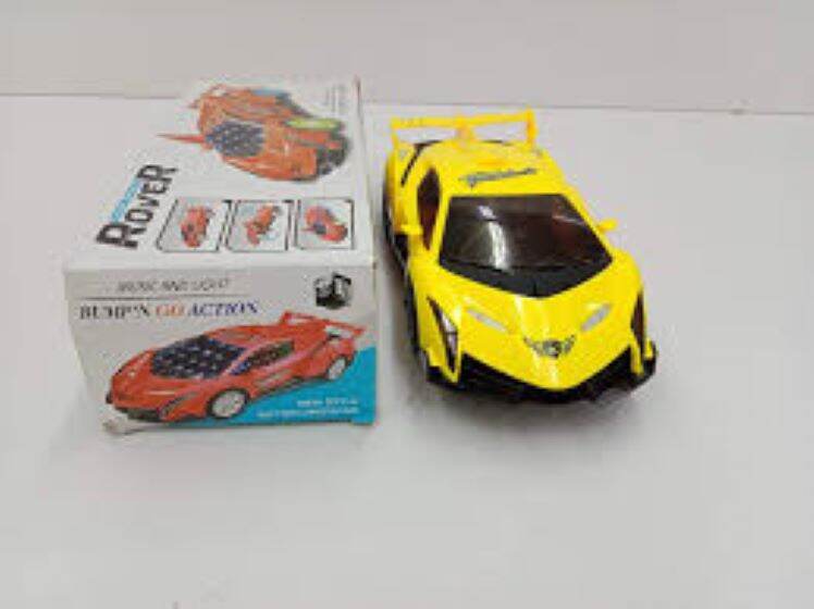 Picture of 3D Lamborghini Rechargeable Remote Control Toy Car-Multicolor