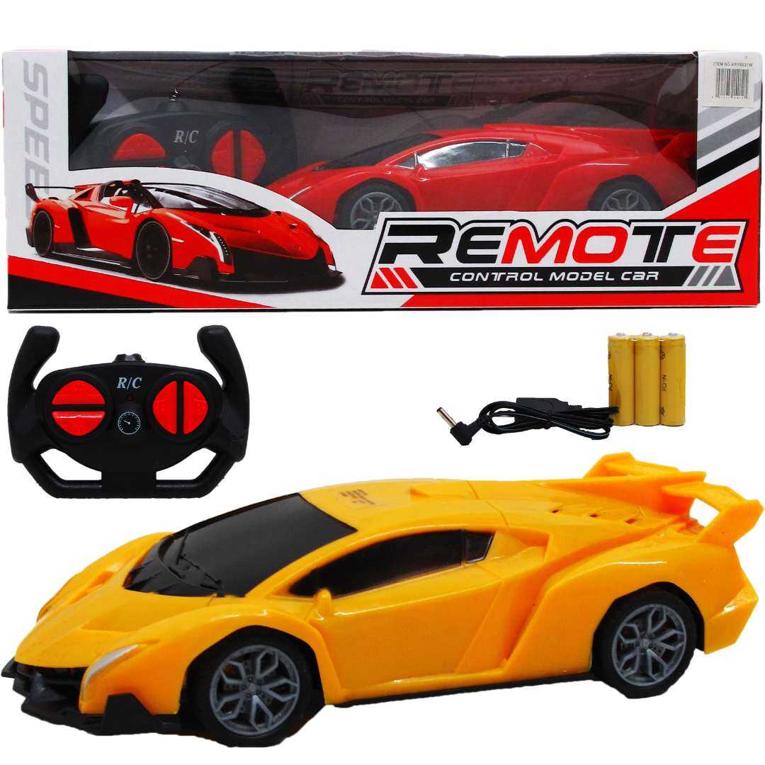 Picture of 3D Lamborghini Rechargeable Remote Control Toy Car-Multicolor