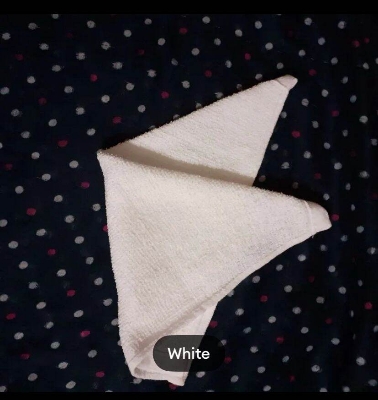 Picture of 2-Piece White Pocket Handkerchief Set-White