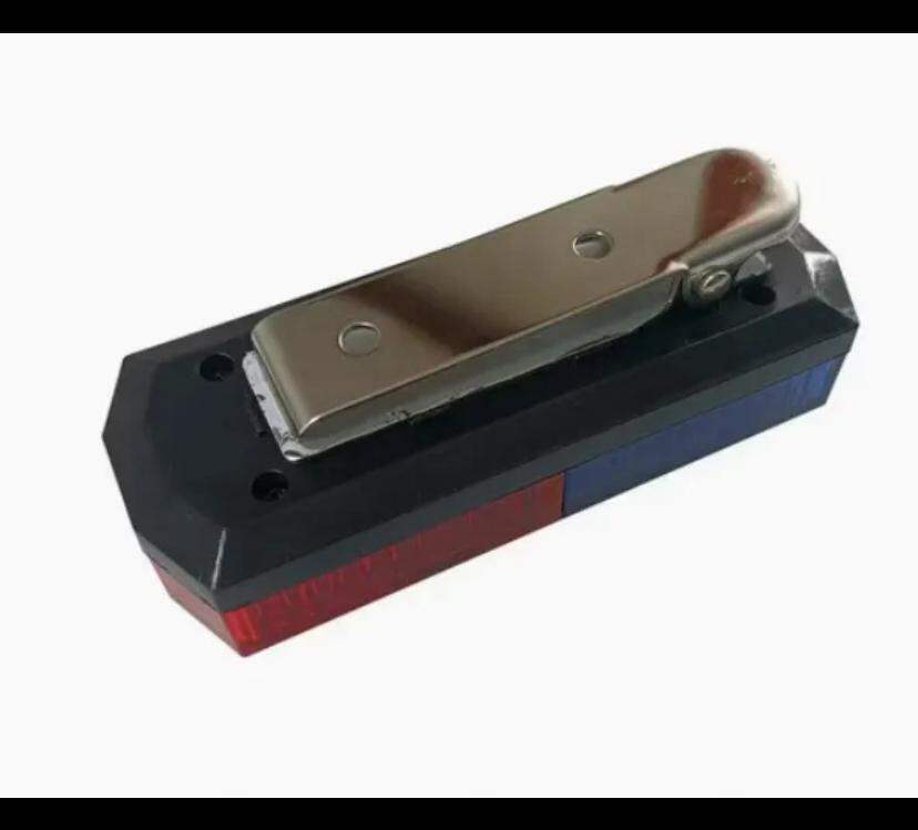 Picture of Red & Blue LED Security Shoulder Warning Light-Multicolor