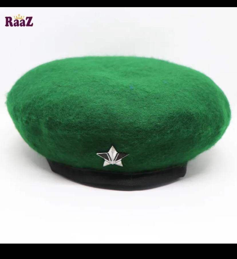 Picture of Che Guevara Military Metal Star Beret Cap - Free Size-Multicolor