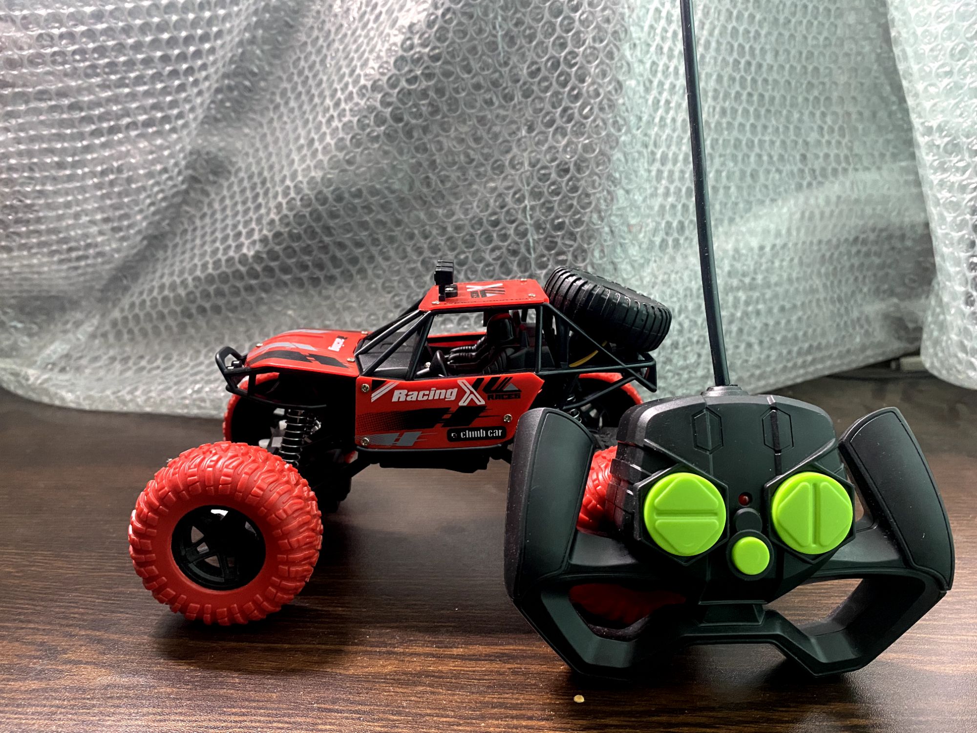Picture of Rechargeable High-Speed Off-Road RC Stunt Car-Multicolor
