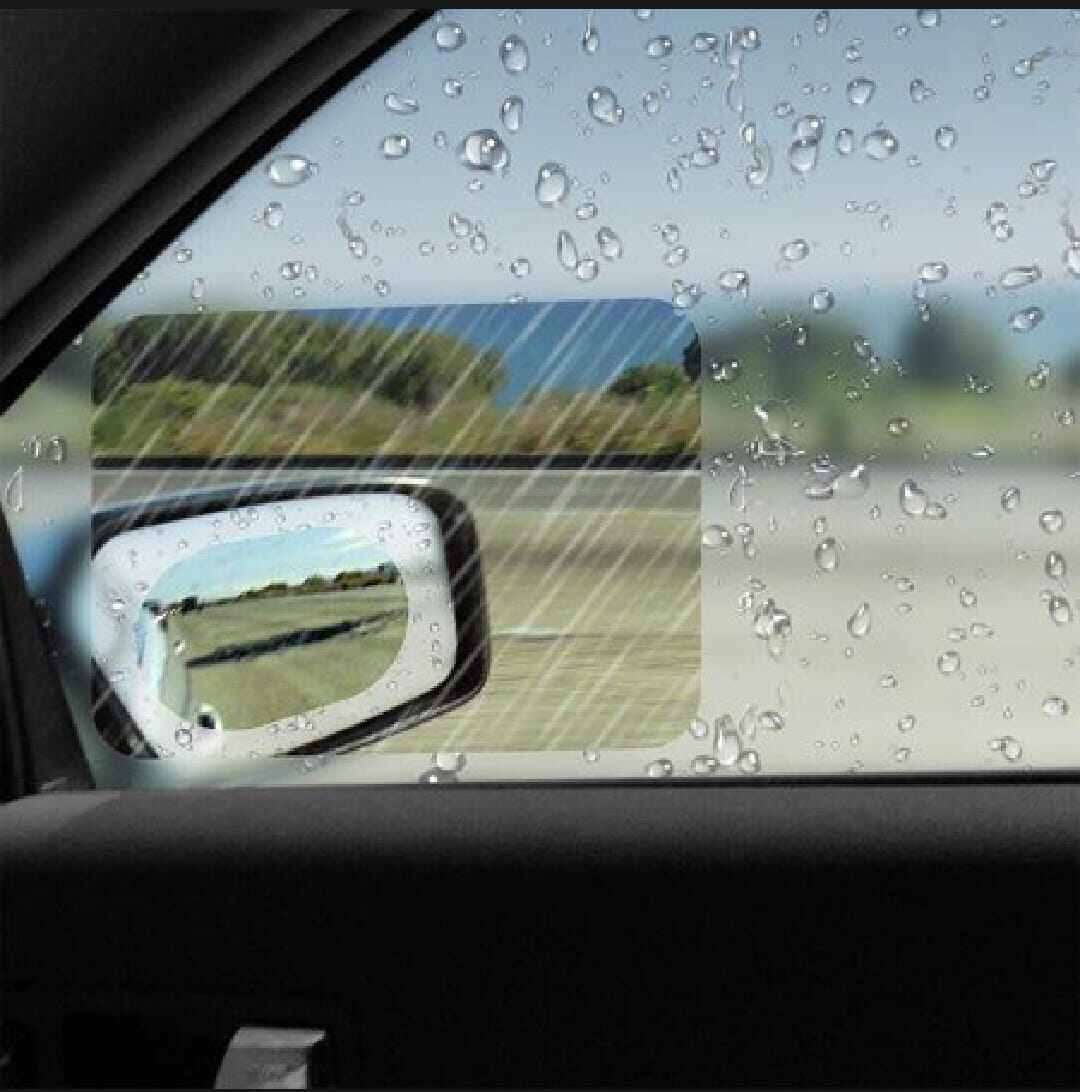 Picture of 4-Piece Anti-Fog & Rainproof Car Rear-View Mirror Film Set