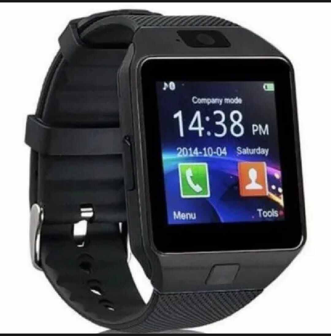 Picture of DZ-09 Smartwatch with SIM & Calling Function-Multicolor