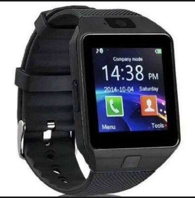Picture of DZ-09 Smartwatch with SIM & Calling Function-Multicolor