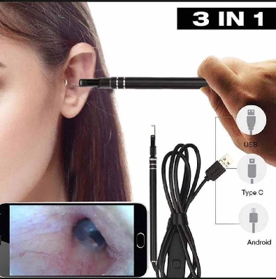Picture of Camera Ear Wax Removal Kit with Vacuum