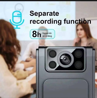 Picture of L8 Mini Clip 1080P WiFi Body Camera with Night Vision-Black