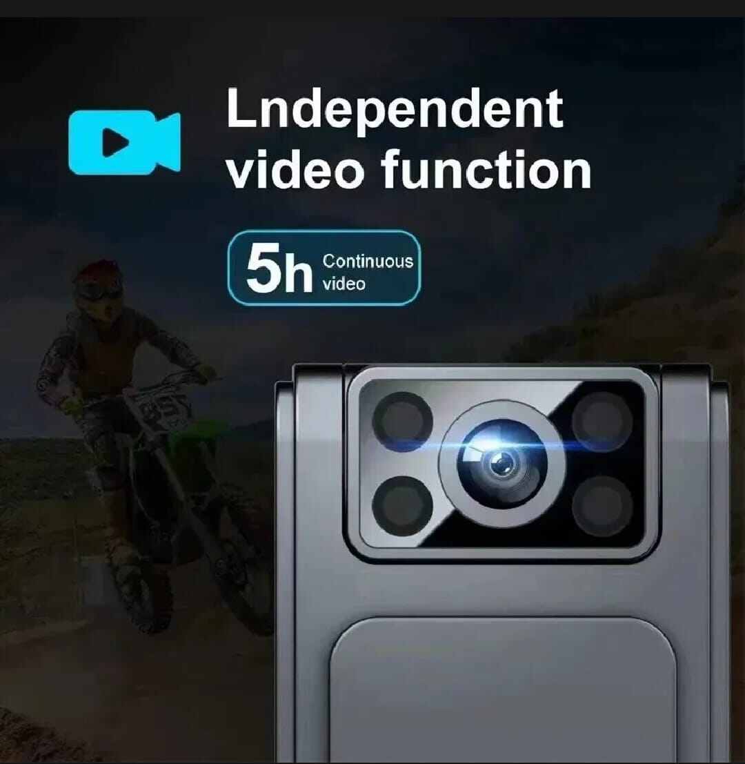 Picture of L8 Mini Clip 1080P WiFi Body Camera with Night Vision-Black