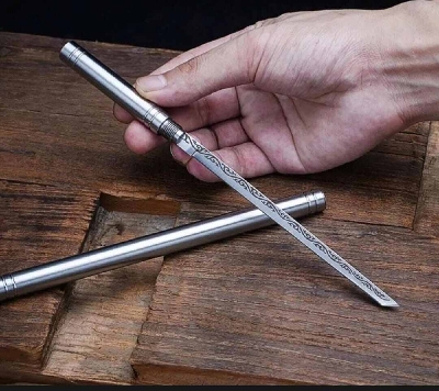 Picture of Stainless Steel Multi-Blade Pocket Safety Tool-Silver